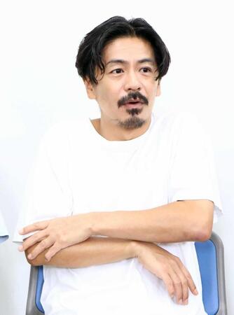 合同取材会に出席した森田剛