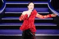 デビュー４０周年記念リサイタル大阪公演に出演した坂本冬美（撮影・田中聖太郎）