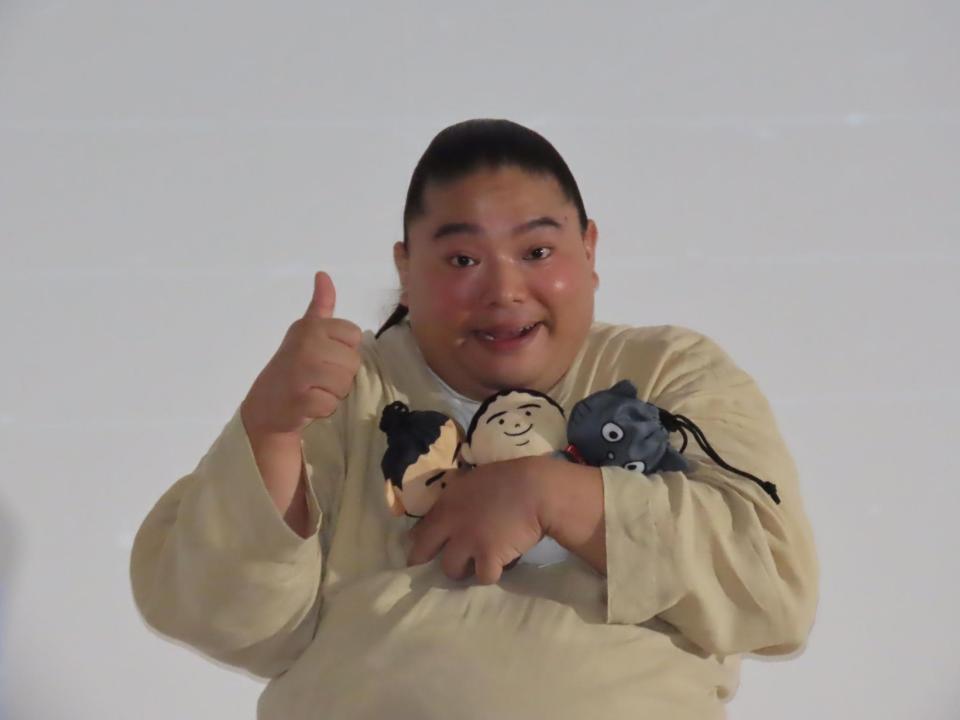体験型イベントに出席した富栄ドラム