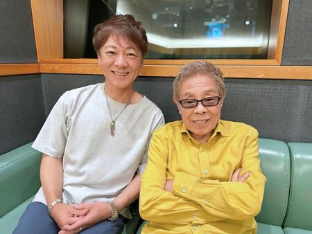 レコーディングに臨んだ北山たけし（左）と北島三郎