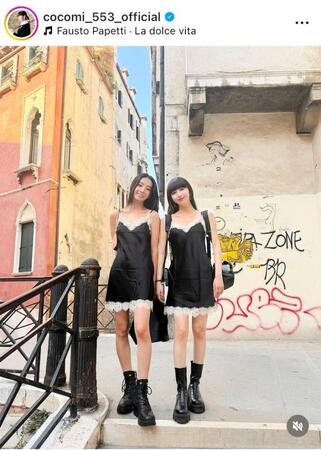 Ｃｏｃｏｍｉのインスタグラム＠ｃｏｃｏｍｉ＿５５３＿ｏｆｆｉｃｉａｌ（９月１５日付）より