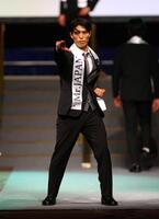 「ミスター・ジャパン」グランプリの西田勇起さん（撮影・石井剣太郎）