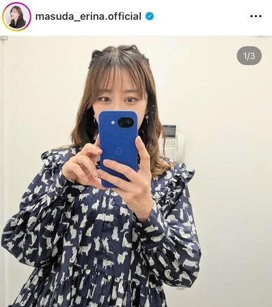 枡田絵理奈のインスタグラム＠ｍａｓｕｄａ＿ｅｒｉｎａ．ｏｆｆｉｃｉａｌより 