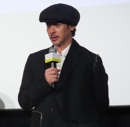舞台あいさつに出席したオダギリジョー