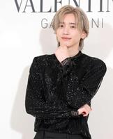 優しくほほ笑む道枝駿佑（撮影・伊藤笙子）