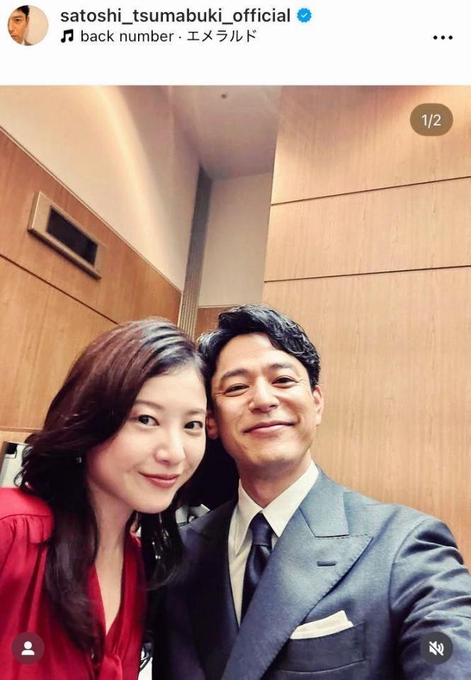 妻夫木聡のインスタグラム＠ｓａｔｏｓｈｉ＿ｔｓｕｍａｂｕｋｉ＿ｏｆｆｉｃｉａｌ（９月１７日付）より 