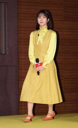 登壇する藤﨑ゆみあ（撮影・金田祐二）