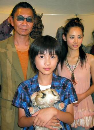 ２００５年７月、映画「妖怪大戦争」に主演し、会見。神木隆之介