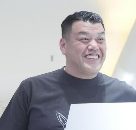 取材会に出席したくっきー！