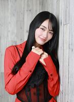 「どこにいても輝ける人になりたい」と話す櫻坂４６・山﨑天（撮影・石井剣太郎）