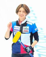 日本選手権で得点を決め、笑顔を見せる吉村紗也香さん＝６月１３日