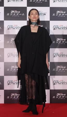 ファンミーティングに出席した米倉涼子（撮影・佐々木彰尚）