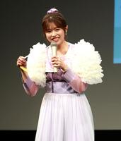 櫻坂４６卒業後初のファンミーティングを開催した武元唯衣（撮影・伊藤笙子）
