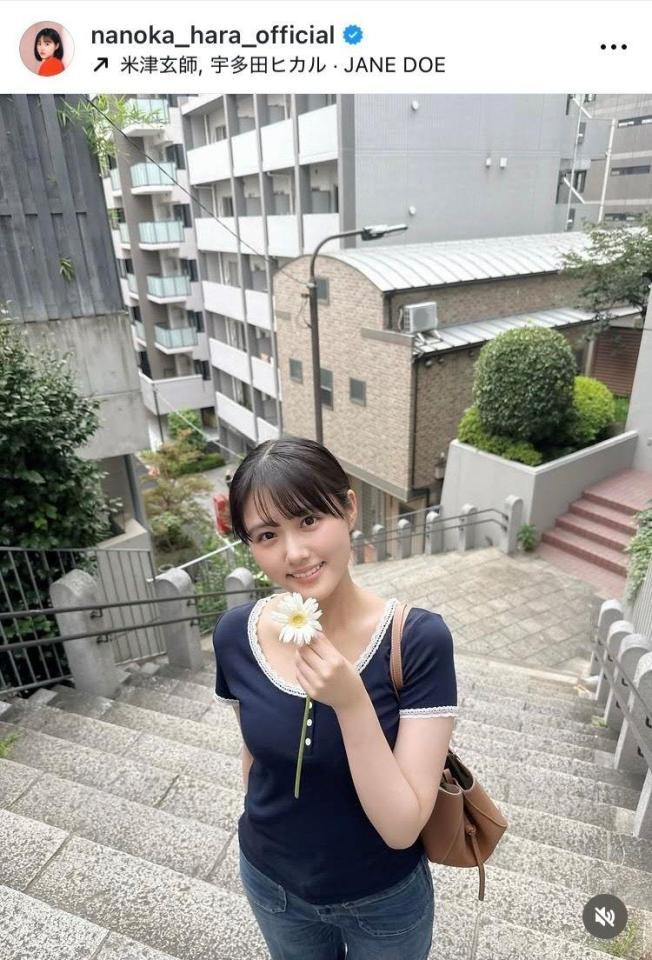 原菜乃華のインスタグラム＠ｎａｎｏｋａ＿ｈａｒａ＿ｏｆｆｉｃｉａｌから