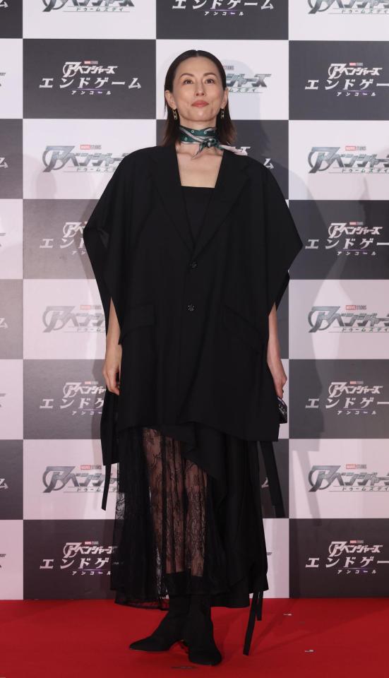 ファンミーティングに出席した米倉涼子（撮影・佐々木彰尚）