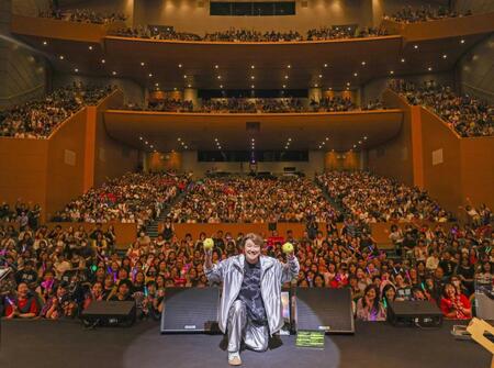 鳥取で初のライブを行った近藤真彦