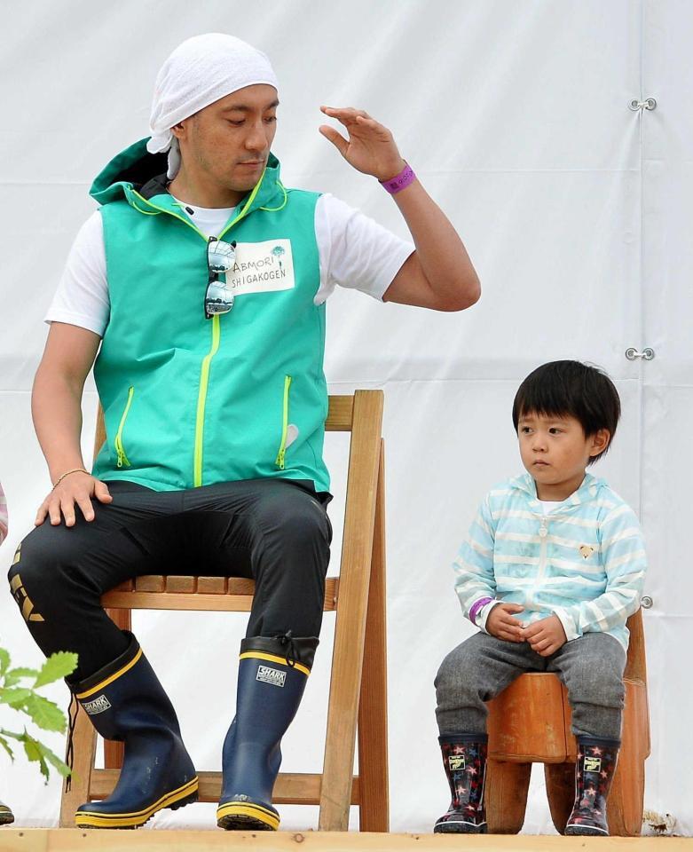 ２０１６年６月、勸玄くんと市川海老蔵