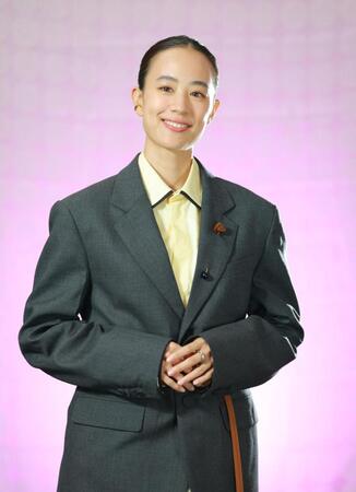 主演の石橋静河（撮影・石湯恒介）