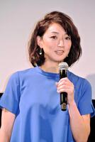 リオ五輪の競泳日本代表の奮闘ぶりをたたえた岩崎恭子さん＝東京・秋葉原、ＵＤＸシアター