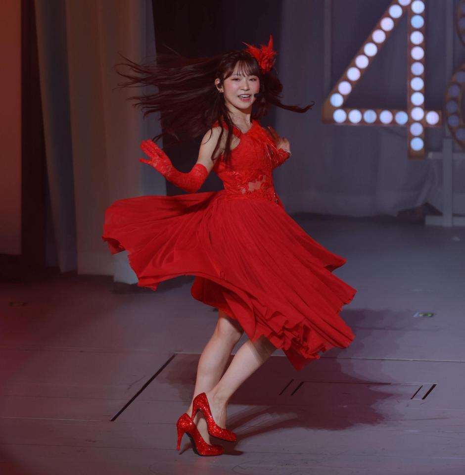 ５位となったＡＫＢ４８・山内瑞葵（撮影・吉澤敬太）