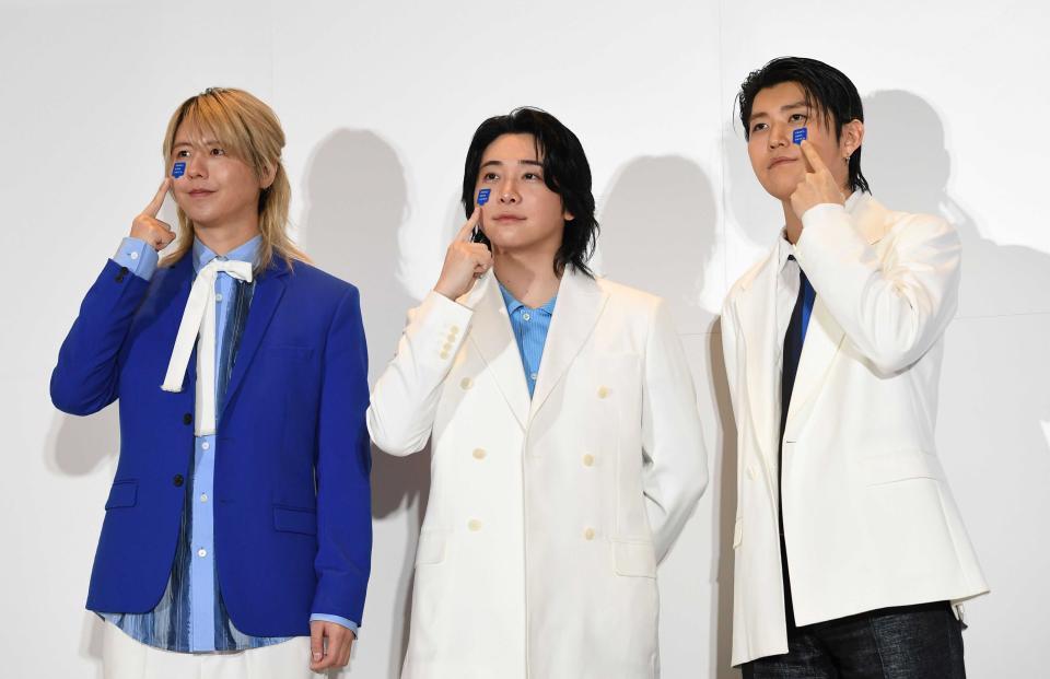 Ｍｒｓ．ＧＲＥＥＮ　ＡＰＰＬＥの藤澤涼架、大森元貴、若井滉斗＝３月