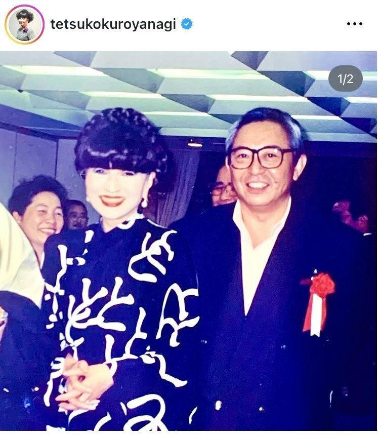 黒柳徹子のインスタグラム（ｔｅｔｓｕｋｏｋｕｒｏｙａｎａｇｉ）より