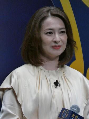 「金麦」への思いを語り、目を潤ませた檀れい＝都内