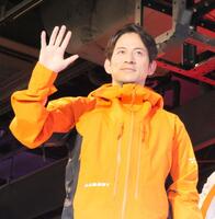 イベントに出席した岡田准一