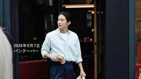 みずほフィナンシャルグループ新コーポレートＣＭに出演する目黒蓮