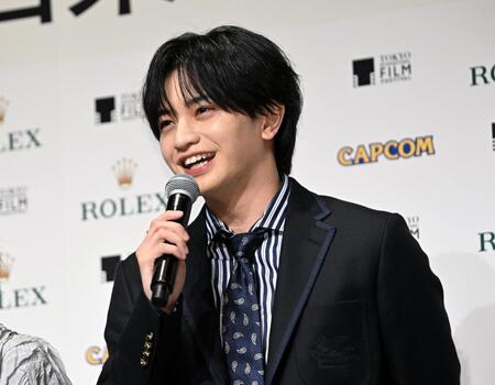 フェスティバル・ナビゲーターを務める中島健人（撮影・堀内翔）