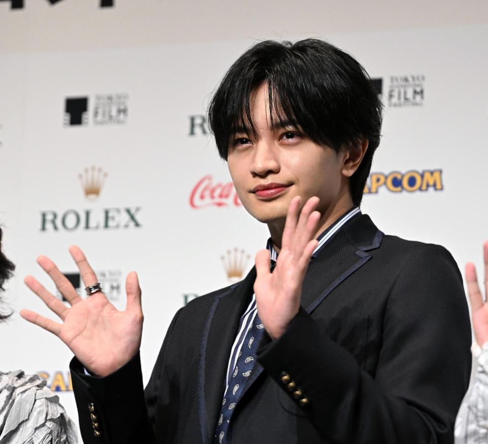 フェスティバル・ナビゲーターを務める中島健人（撮影・堀内翔）