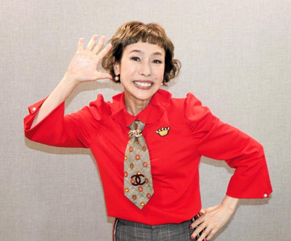 ＷＡＨＡＨＡ本舗特別公演「最後のショービジネス」の取材会に出席した久本雅美