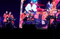初の武道館公演を行ったＳＨＯＷ-ＷＡの（左から）塩田将己、向山毅、寺田真二郎、山本佳志、井筒雄太、青山隼
