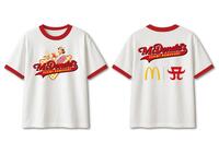 浜崎あゆみとマクドナルドのコラボ企画の限定Ｔシャツ