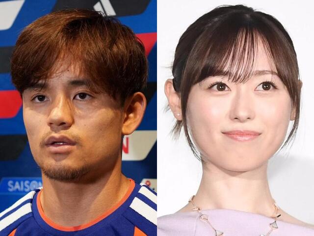 久保建英、福原遥が電撃結婚!列島衝撃