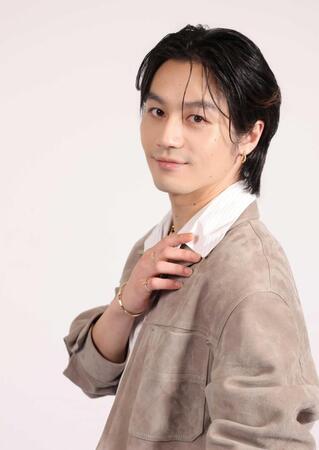 ドラマ「はだかんぼうたち」で主演を務める松田元太（撮影・西岡正）