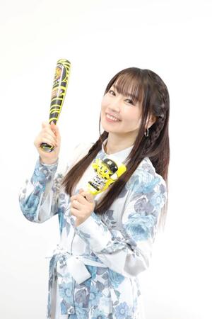 阪神の連覇を喜ぶ水樹奈々