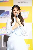 イベントに登壇した松村沙友理（撮影・千葉大輝）