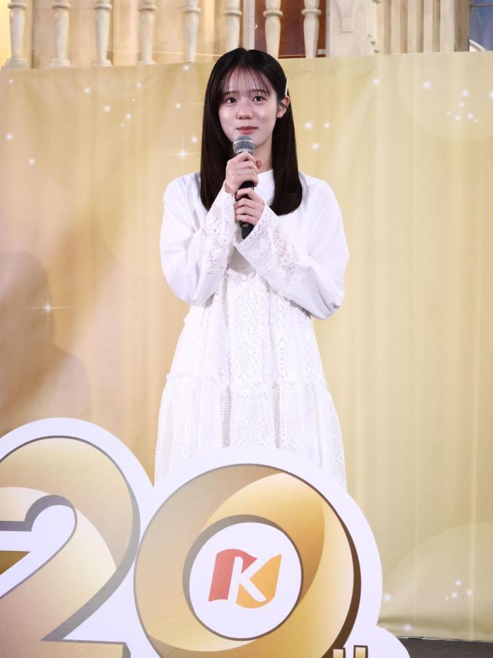 キッザニア日本上陸２０周年記念イベントに参加した中島瑠菜
