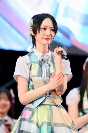 初の選抜メンバー入りを果たしたＡＫＢ４８の成田香姫奈©ＡＫＢ４８
