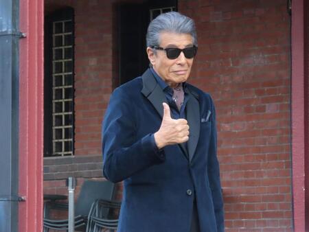 あぶない刑事４０周年プロジェクトキックオフイベントに出席した舘ひろし
