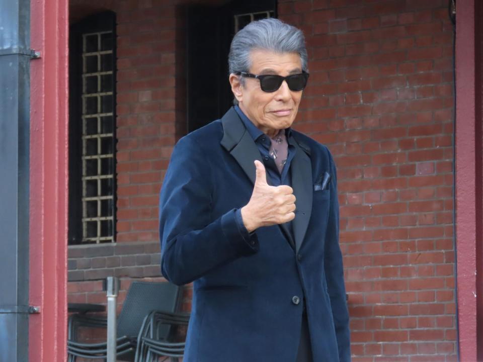 あぶない刑事４０周年プロジェクトキックオフイベントに出席した舘ひろし
