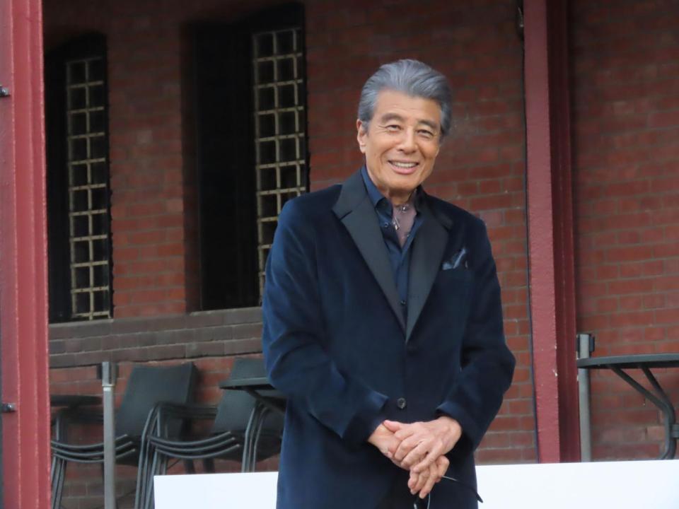 あぶない刑事４０周年プロジェクトキックオフイベントに出席した舘ひろし