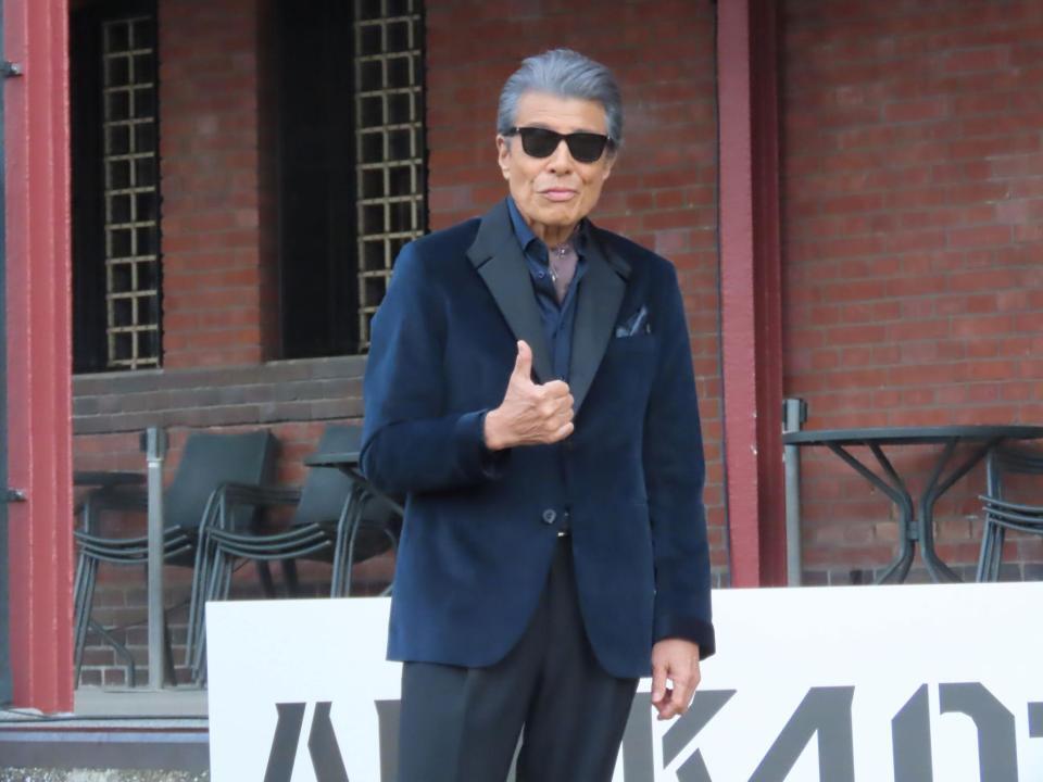 あぶない刑事４０周年プロジェクトキックオフイベントに出席した舘ひろし