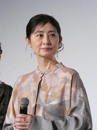 舞台あいさつを行った仙道敦子