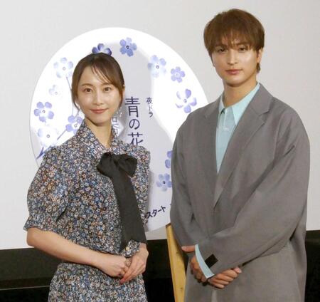 松井玲奈（左）と一ノ瀬颯