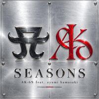 ＡＫ-６９と浜崎あゆみのコラボレーション楽曲「ＳＥＡＳＯＮＳ」のジャケット