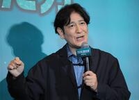 マッコウクジラとダイオウイカについて熱く語る田中直樹（撮影・吉澤敬太）