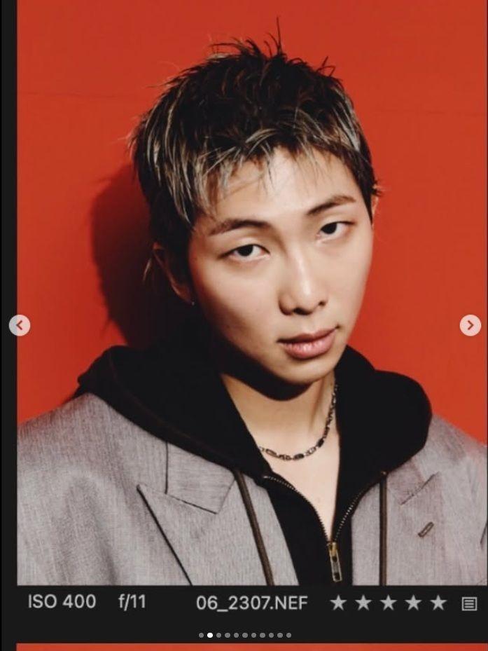 ＢＴＳ・ＲＭの公式インスタグラム＠ｒｋｉｖｅより