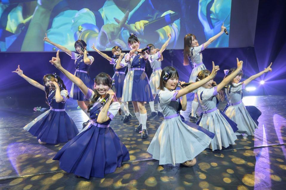 ライブを盛り上げる可憐なアイボリー（Ｐｈｏｔｏ　ｂｙ　林晋介）